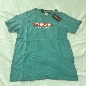 deus ex machina tshirt   Size large    Condition: NWT  Color: smoke blue